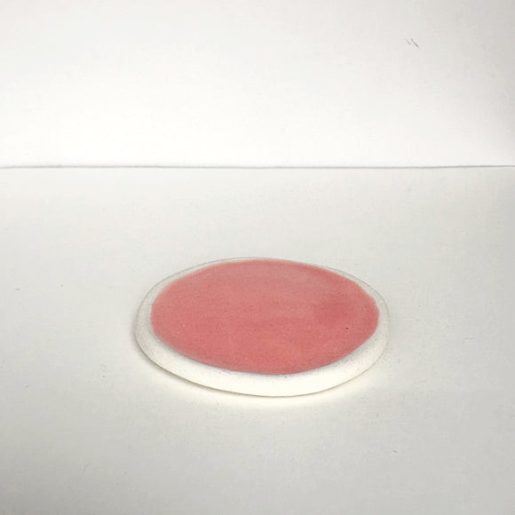 Pink Ceramic Small Plate