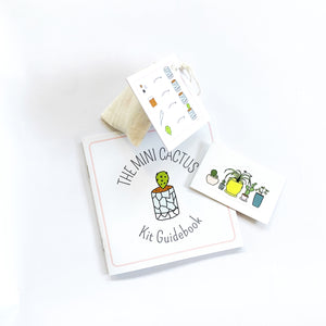Itty Bitty Mini Cactus Kit Gift Set